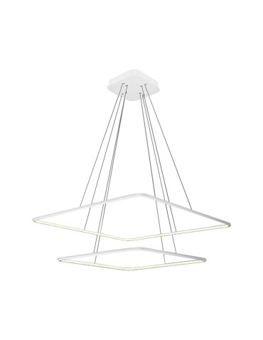 Milagro NIX WHITE 50W LED Pendant Lamp ML514
