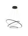 Milagro ORION BLACK 99W LED Pendant Lamp ML509