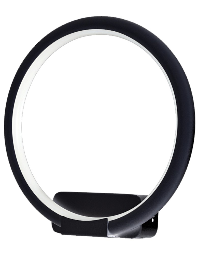 Ring wall lamps - Milagro Wall lamp ORION BLACK 10W LED ML506 - product kolory-swiatla.pl 8