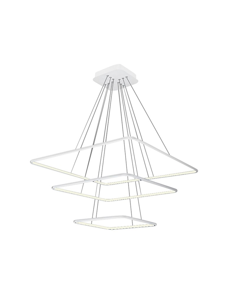 Pendant lamps - Milagro NIX WHITE 117W LED Pendant Lamp ML515. - product kolory-swiatla.pl 1
