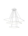 Milagro NIX WHITE 117W LED Pendant Lamp ML515.