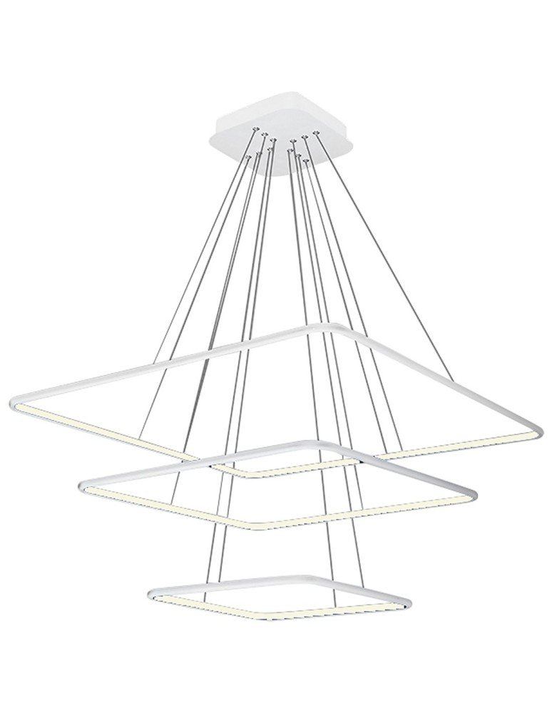 Pendant lamps - Milagro NIX WHITE 117W LED Pendant Lamp ML515. - product kolory-swiatla.pl 2