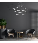 Pendant lamps - Milagro NIX WHITE 117W LED Pendant Lamp ML515. - product 3