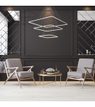 Pendant lamps - Milagro NIX WHITE 117W LED Pendant Lamp ML515. - product 5