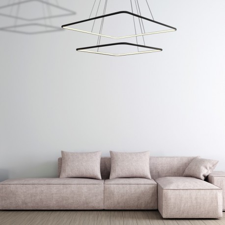 Milagro Lampa Wisząca NIX BLACK 50W LED ML518