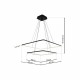 Milagro Lampa Wisząca NIX BLACK 50W LED ML518