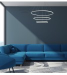 Pendant lamps - Milagro ORION WHITE 99W LED Pendant Lamp ML503 - product 5