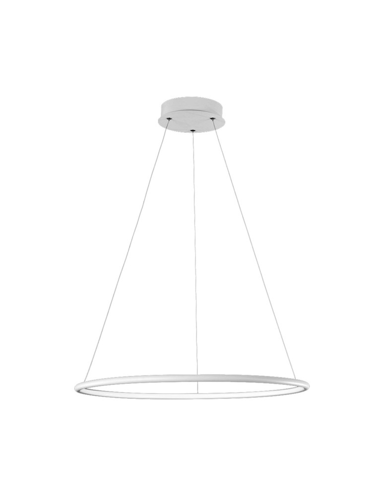 Pendant lamps circles - Milagro ORION WHITE 22W LED Pendant Lamp ML501 - product kolory-swiatla.pl 1