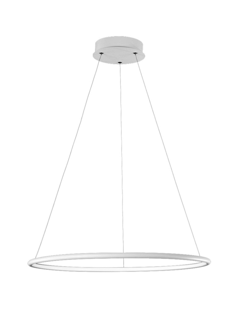 Pendant lamps circles - Milagro ORION WHITE 22W LED Pendant Lamp ML501 - product kolory-swiatla.pl 2