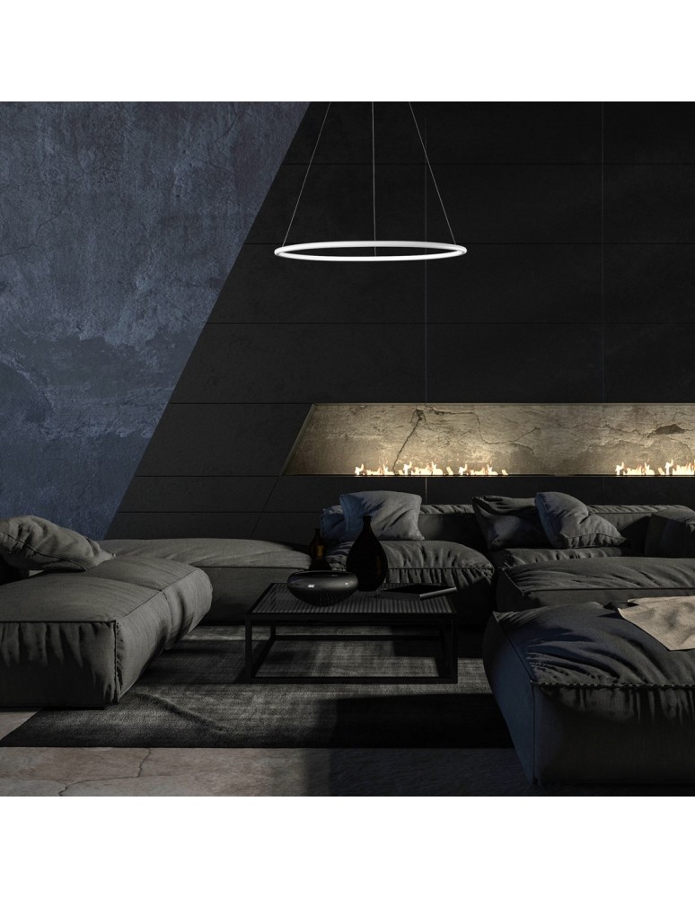 Pendant lamps circles - Milagro ORION WHITE 22W LED Pendant Lamp ML501 - product kolory-swiatla.pl 4