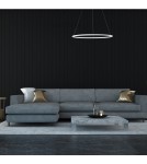 Pendant lamps circles - Milagro ORION WHITE 22W LED Pendant Lamp ML501 - product 5