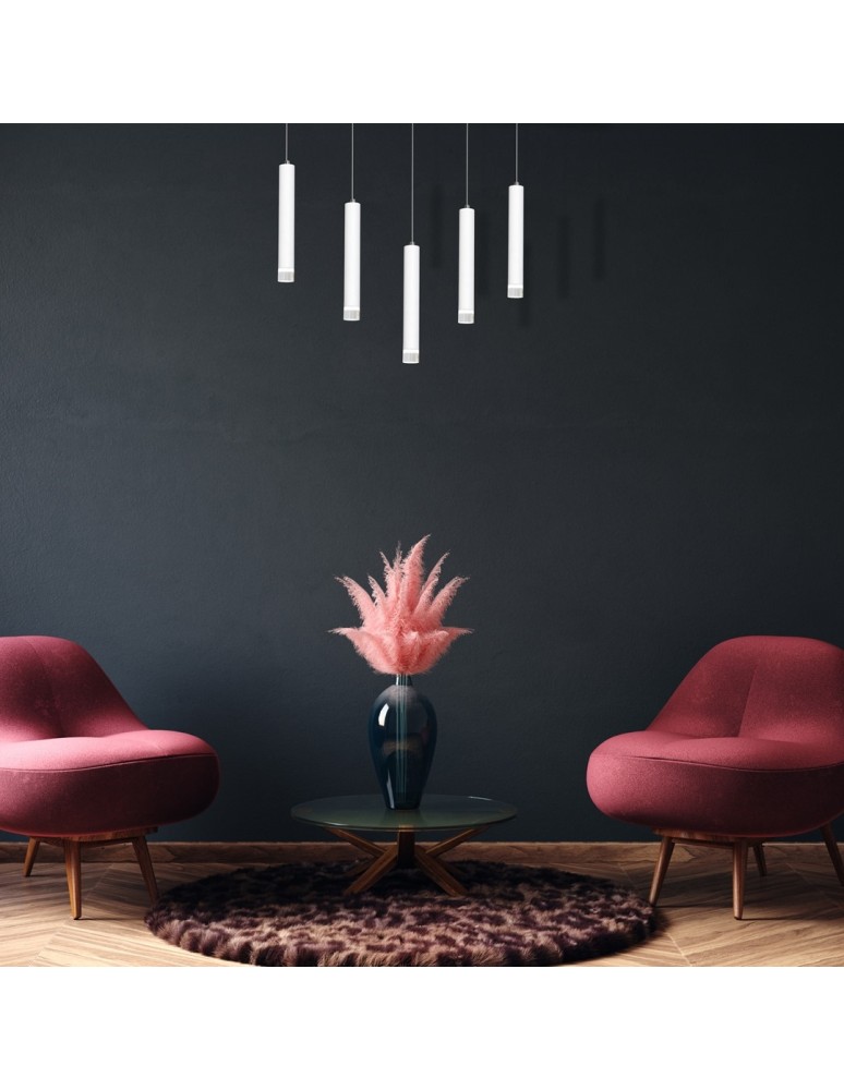 Pendant lamps - Milagro ALBA 5X5W LED Pendant Lamp ML190 - product kolory-swiatla.pl 6