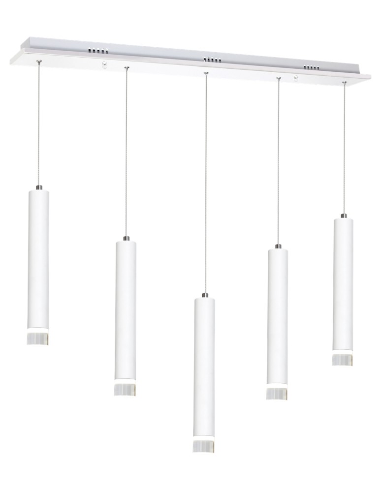 Pendant lamps - Milagro ALBA 5X5W LED Pendant Lamp ML190 - product kolory-swiatla.pl 10