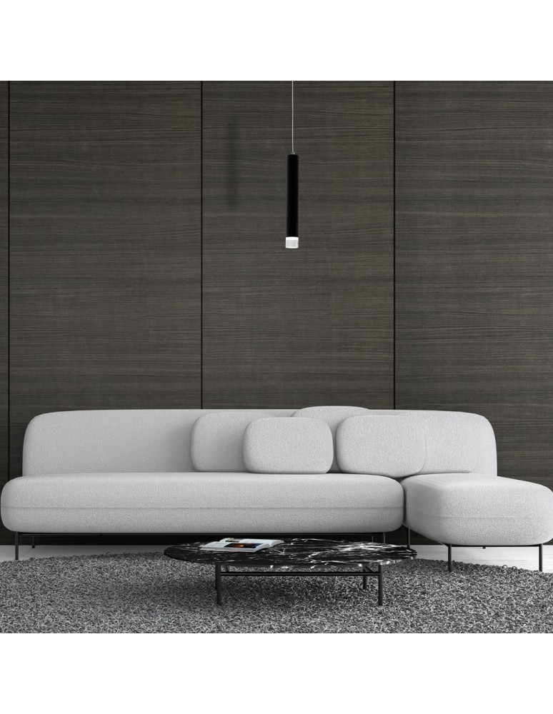 Pendant lamps - Milagro CARBON 1X5W LED Pendant Lamp ML182 - product kolory-swiatla.pl 5