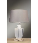 Table lamps with lampshade - LUIS COLLECTION LIONA CLEAR 1x60W E27 LIONA/TL Table. - product 2