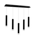 Milagro Lampa Wisząca CARBON 5X5W LED ML184