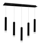 Milagro Lampa Wisząca CARBON 5X5W LED ML184