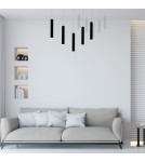 Pendant lamps - Milagro CARBON 5X5W LED Pendant Lamp ML184 - product 8