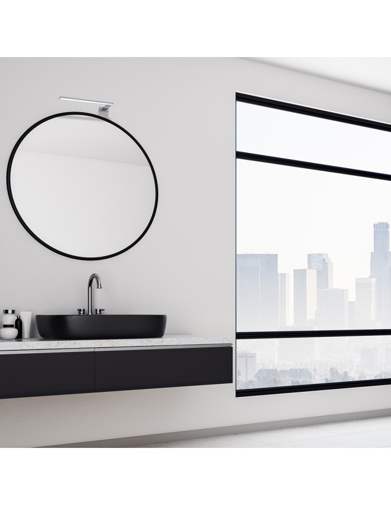 Bathroom wall lamps - Milagro SHINE CHROME 45cm 11W LED wall lamp ML588 - product kolory-swiatla.pl 5