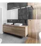 Bathroom wall lamps - Milagro Wall lamp SHINE CHROME 60cm 13,8W LED ML589 - product 6