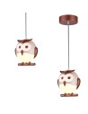 Milagro OWL 1XE14 LED Pendant Lamp ML243