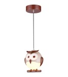Children's pendant lamps - Milagro OWL 1XE14 LED Pendant Lamp ML243 - product 2