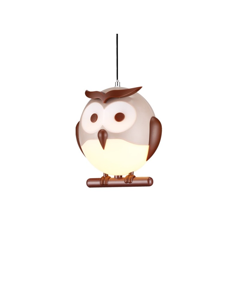 Children's pendant lamps - Milagro OWL 1XE14 LED Pendant Lamp ML243 - product kolory-swiatla.pl 4