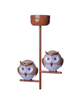 Milagro LAMPKA Sufitowa OWL 2XG9 LED ML244