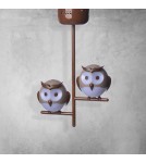 Children's pendant lamps - Milagro OWL 2XG9 LED Ceiling LAMP ML244 - product 4