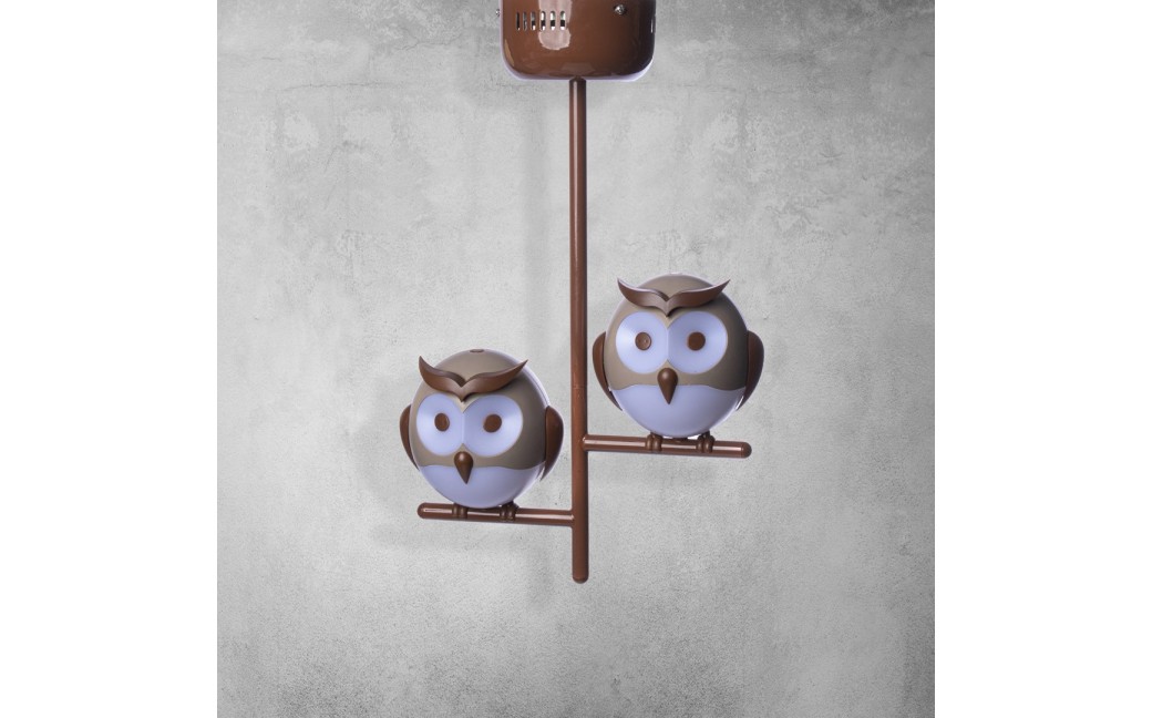 Milagro LAMPKA Sufitowa OWL 2XG9 LED ML244