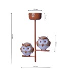 Children's pendant lamps - Milagro OWL 2XG9 LED Ceiling LAMP ML244 - product 6