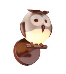 Children's wall lamps - Milagro Wall lamp OWL 1XG9 LED ML245 - product 1