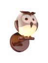 Milagro Wall lamp OWL 1XG9 LED ML245
