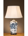 LUIS COLLECTION BLUE WILLOW PATTERN 1x60W E27 BLUE TRAD WP/TL Stołowa