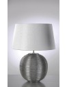 LUIS COLLECTION CESAR Silver 1x60W E27 CAESAR/TL SIL Table.