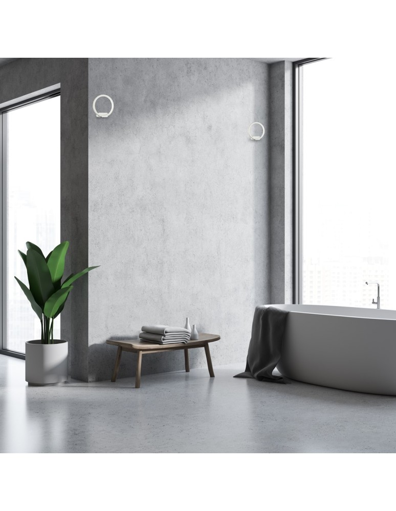 Ring wall lamps - Milagro Wall lamp ORION WHITE 10W LED ML500 - product kolory-swiatla.pl 5