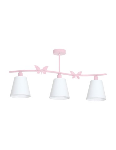 Milagro Chandelier ALICE PINK 3xE14 MLP979
