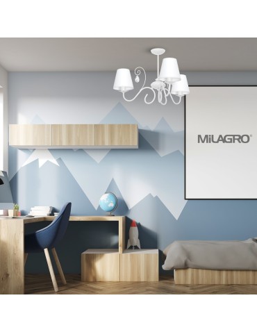 Milagro SARA WHITE 3xE14 chandelier MLP1048 - product 2