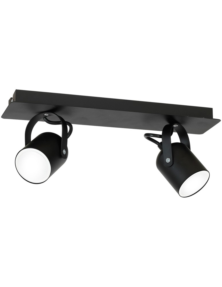 Adjustable ceiling lamps - spots - Milagro PICO BLACK 2xGU10 MLP995 ceiling lamp. - product kolory-swiatla.pl 8