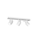 Adjustable ceiling lamps - spots - Milagro PICO WHITE 3xGU10 ceiling lamp MLP991 - product 1