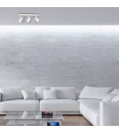 Adjustable ceiling lamps - spots - Milagro PICO WHITE 3xGU10 ceiling lamp MLP991 - product 3