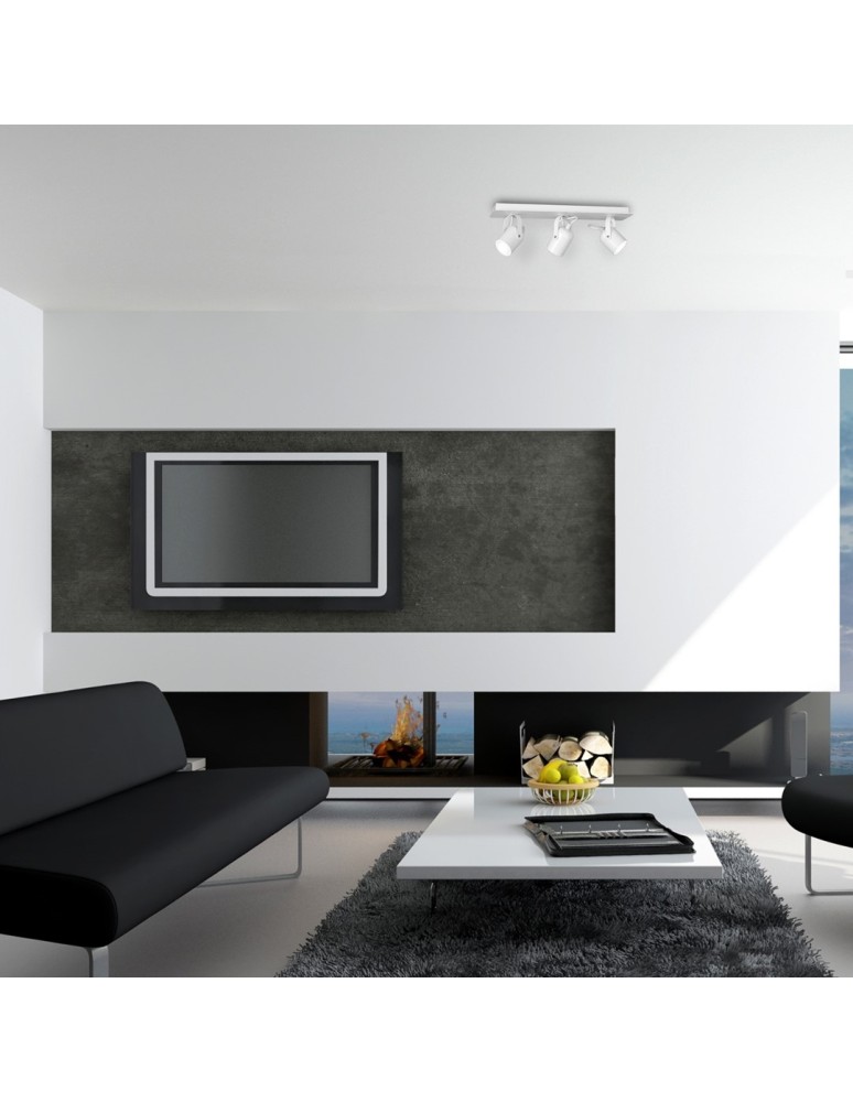 Adjustable ceiling lamps - spots - Milagro PICO WHITE 3xGU10 ceiling lamp MLP991 - product kolory-swiatla.pl 6