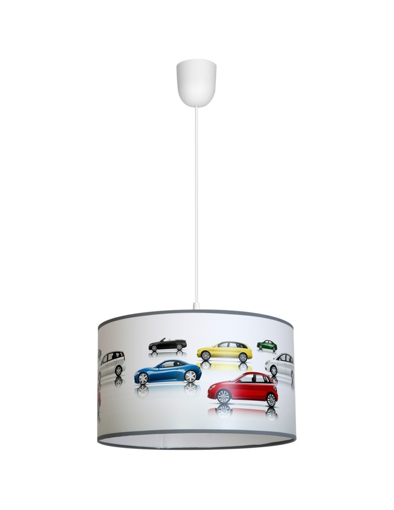 Children's pendant lamps - Milagro CARS pendant lamp 1xE27 MLP851 - product kolory-swiatla.pl 2