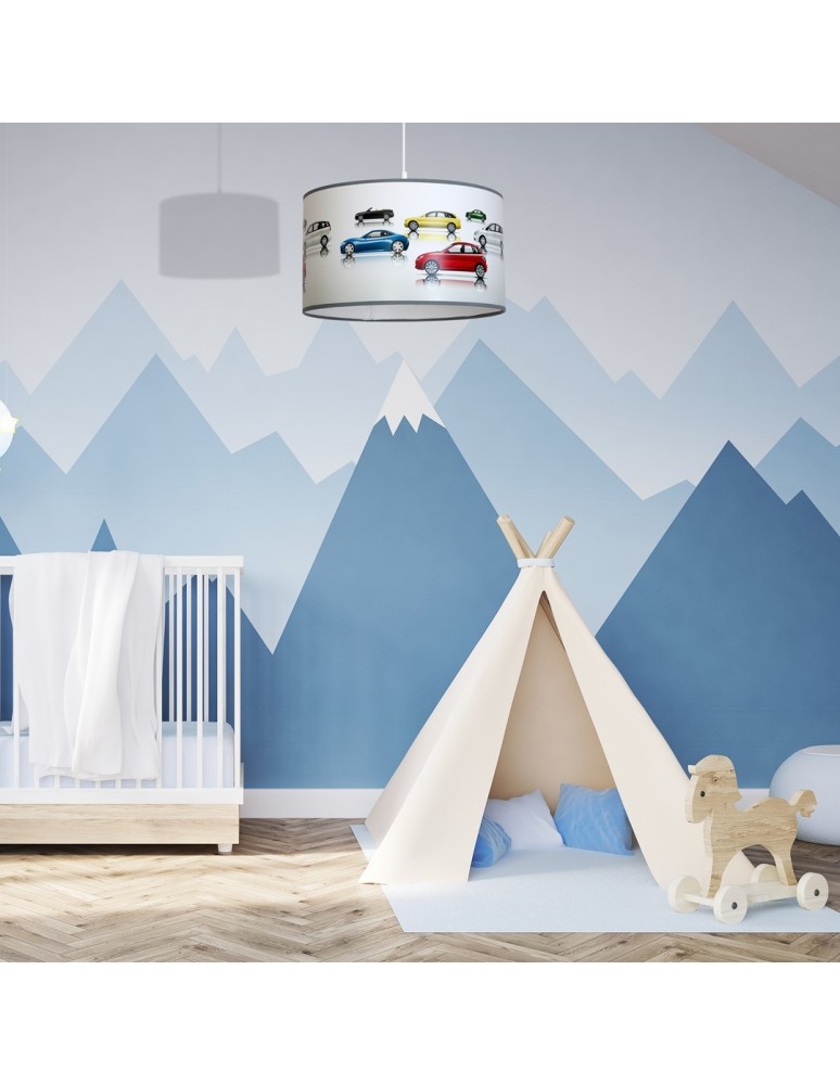 Children's pendant lamps - Milagro CARS pendant lamp 1xE27 MLP851 - product kolory-swiatla.pl 6
