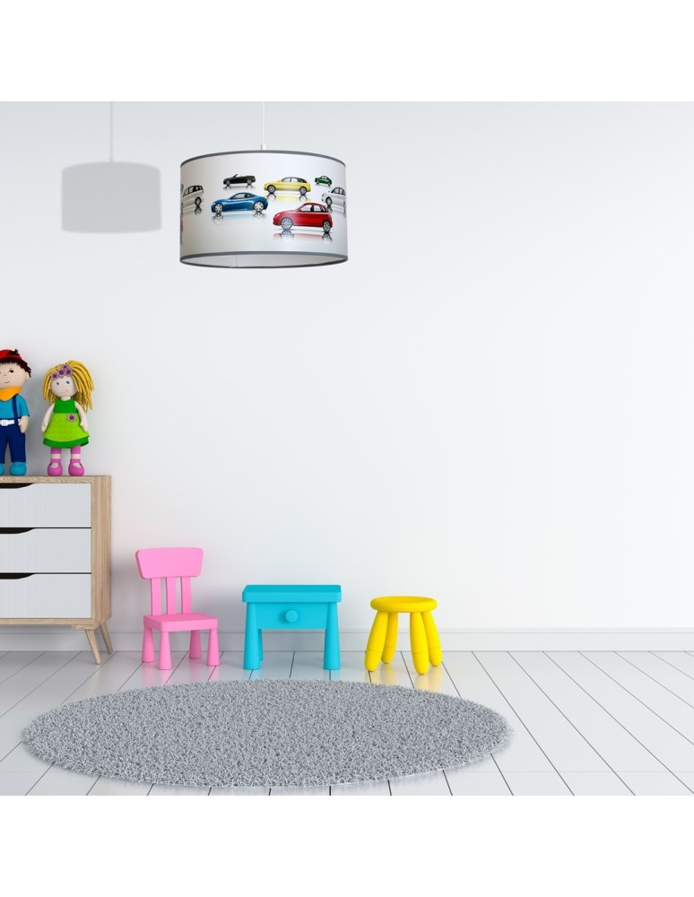 Children's pendant lamps - Milagro CARS pendant lamp 1xE27 MLP851 - product kolory-swiatla.pl 7