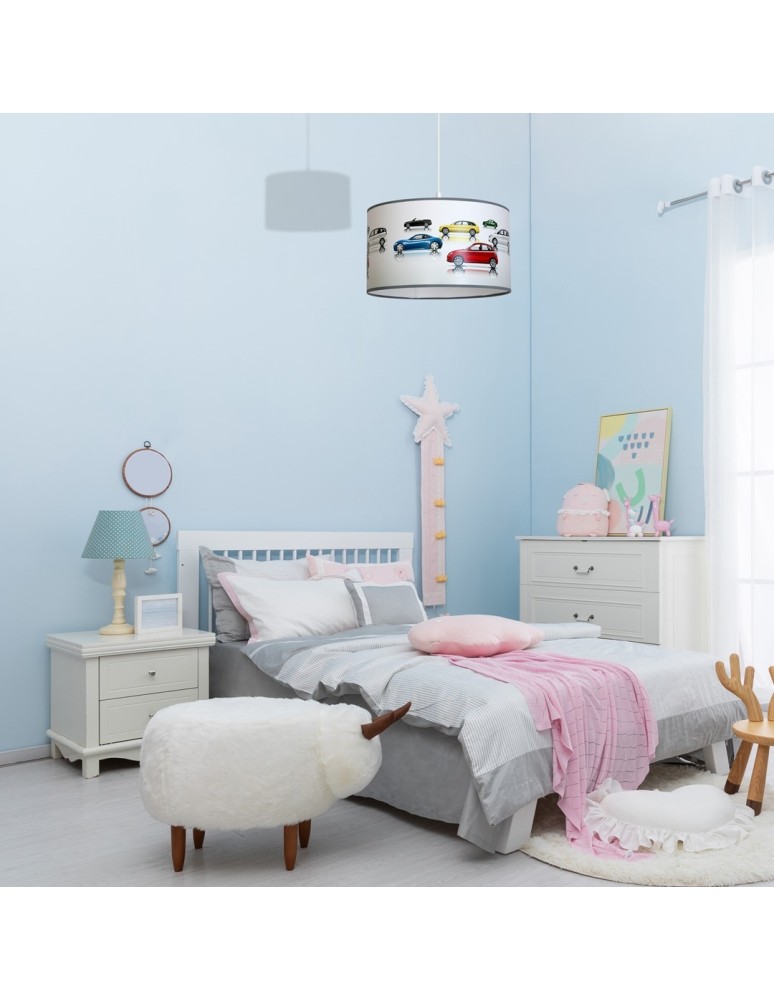 Children's pendant lamps - Milagro CARS pendant lamp 1xE27 MLP851 - product kolory-swiatla.pl 8