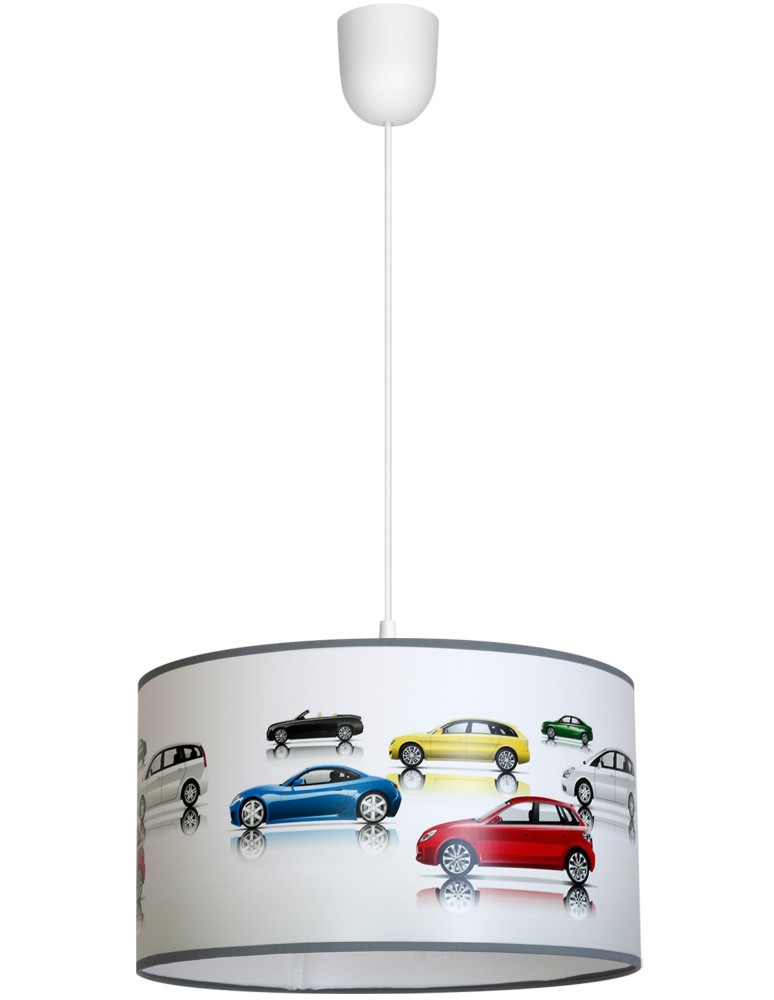 Children's pendant lamps - Milagro CARS pendant lamp 1xE27 MLP851 - product kolory-swiatla.pl 10