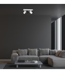 Adjustable ceiling lamps - spots - Milagro PICO WHITE 2xGU10 ceiling lamp MLP990 - product 6