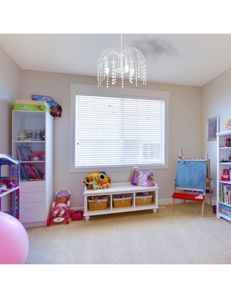 Children's pendant lamps - Milagro LAURA chandelier 3xE14 MLP1136 - product kolory-swiatla.pl 5