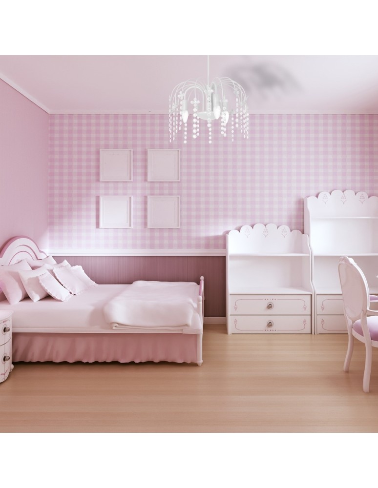 Children's pendant lamps - Milagro LAURA chandelier 3xE14 MLP1136 - product kolory-swiatla.pl 6